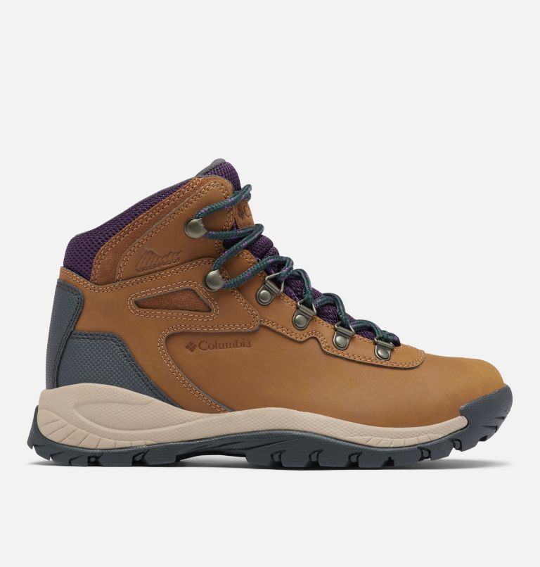 Botas Montaña Columbia Newton Ridge™ Plus Impermeables Mujer Marrom Claro Morados | VVU5584TR