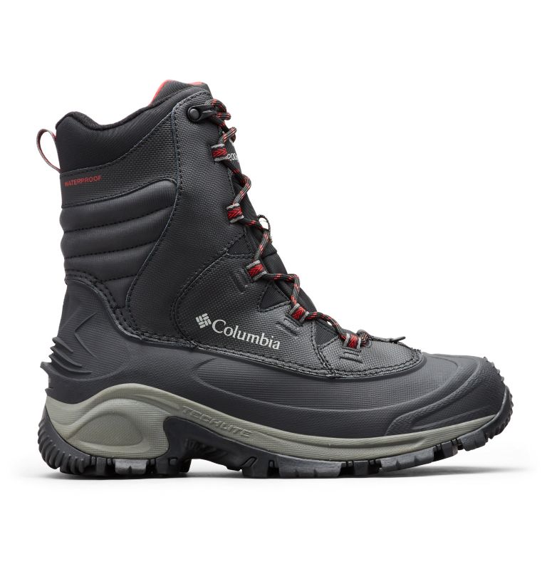 Botas de Invierno Columbia Bugaboot™ III Hombre Negros Rojos Claro | JUM146CP