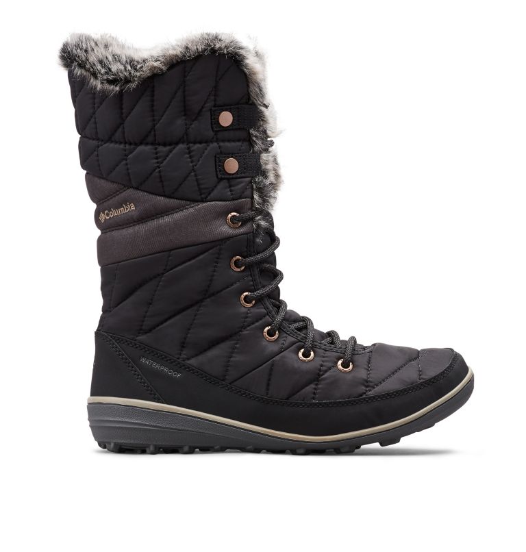 Botas de Nieve Columbia Heavenly™ Omni-Heat™ Impermeables Mujer Negros | SON8384SZ