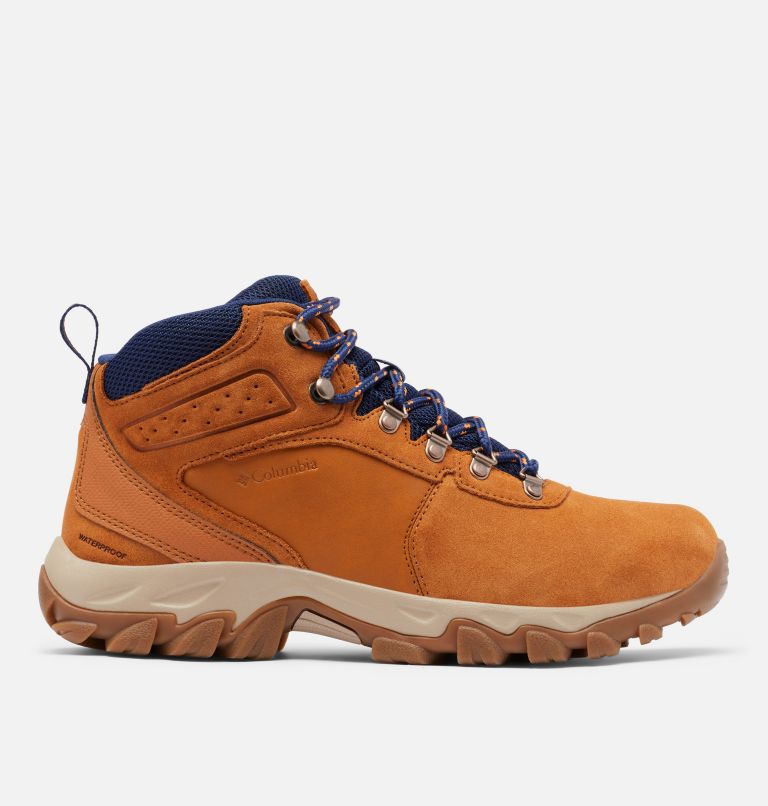 Botas Montaña Columbia Newton Ridge™ Plus II Gamuza Impermeables Hombre Azules Grises | DHB8586DW