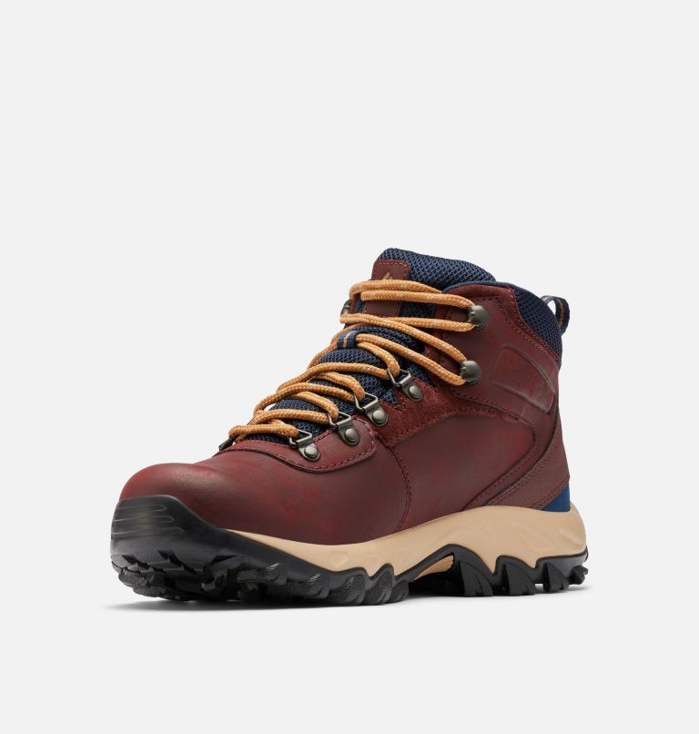 Botas Montaña Columbia Newton Ridge™ Plus II Impermeables Hombre Marrom Azul Marino | FOD2385HK