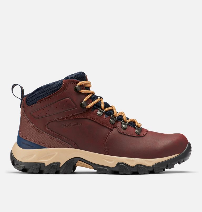 Botas Montaña Columbia Newton Ridge™ Plus II Impermeables Hombre Marrom Azul Marino | FOD2385HK