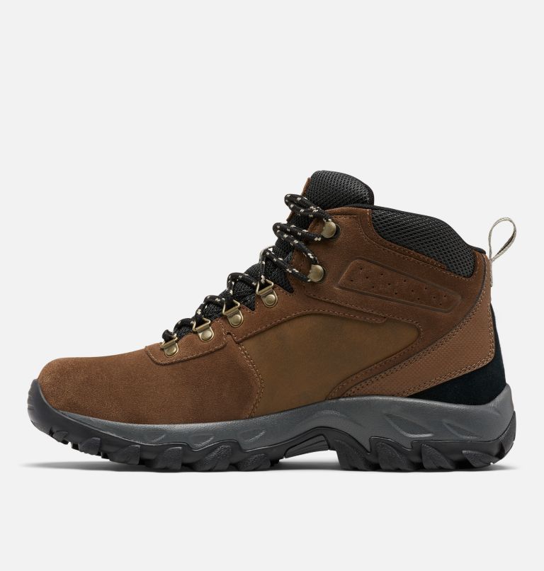 Botas Montaña Columbia Newton Ridge™ Plus II Gamuza Impermeables Hombre Marrom Oscuro Grises Oscuro | GME1124TY