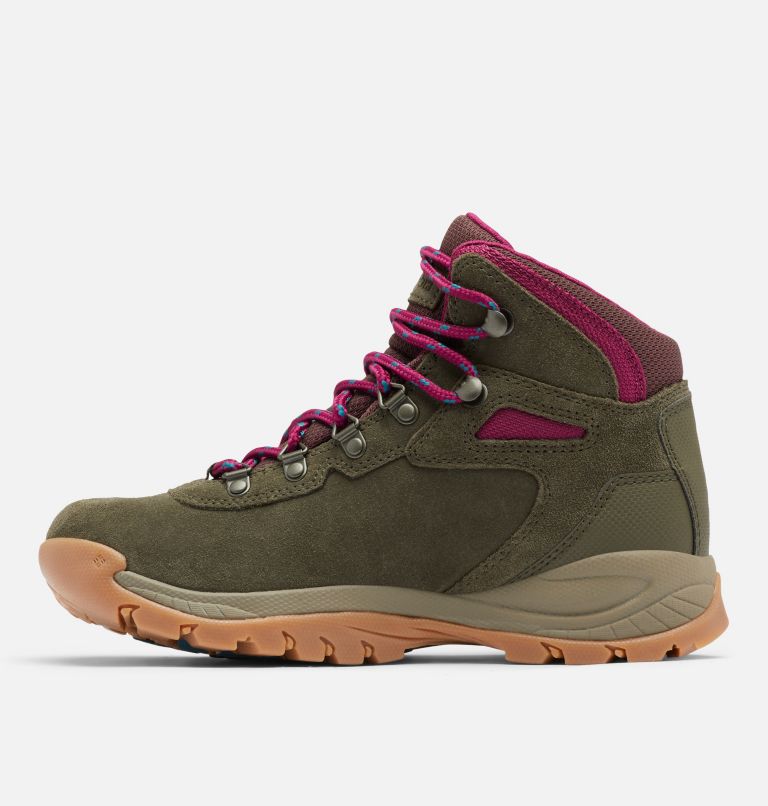 Botas Montaña Columbia Newton Ridge™ Plus Impermeables Amped Mujer Verde Oliva Rojos | HFX3275WZ