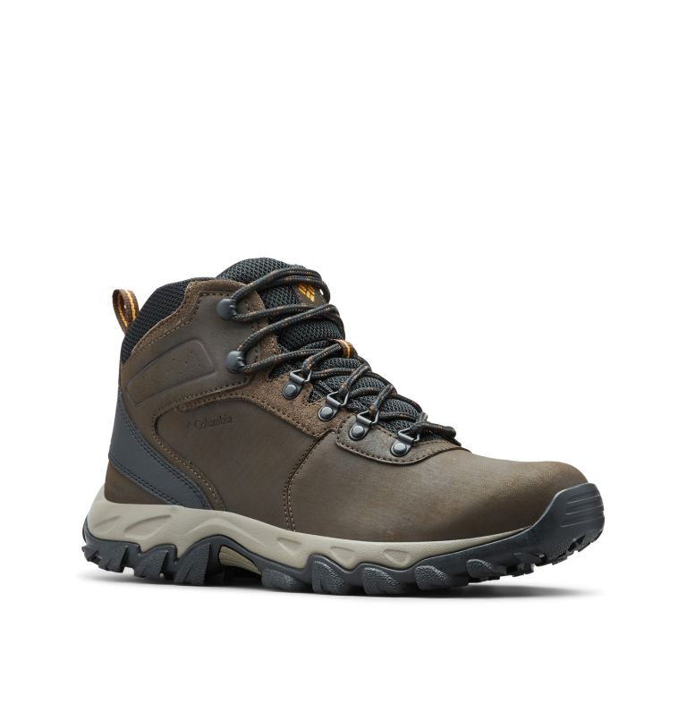 Botas Montaña Columbia Newton Ridge™ Plus II Impermeables Hombre Marrom Oscuro Grises | HQT176YQ