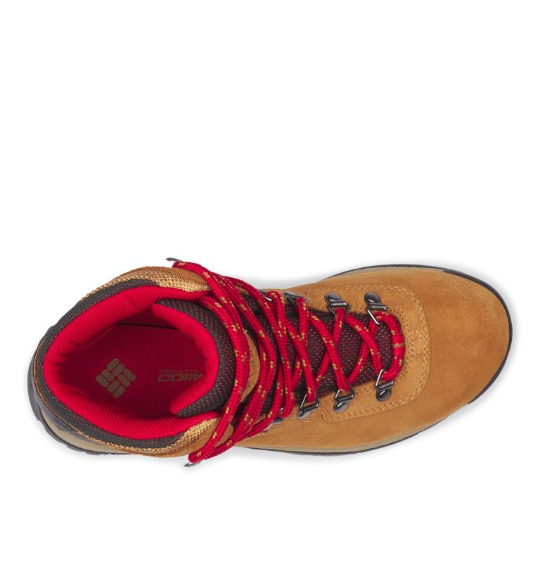 Botas Montaña Columbia Newton Ridge™ Plus Impermeables Amped Mujer Azules Rojos | IDX2736HN