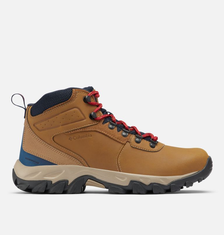 Botas Montaña Columbia Newton Ridge™ Plus II Impermeables Hombre Marrom Claro Rojos | OJT2366EM