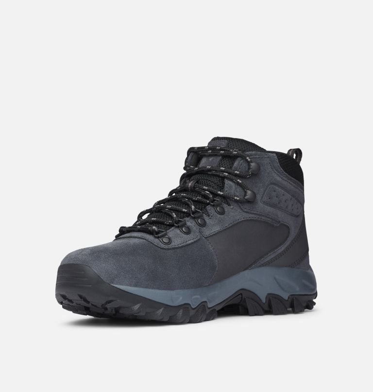 Botas Montaña Columbia Newton Ridge™ Plus II Gamuza Impermeables Hombre Grises Oscuro Negros | QLN625FD