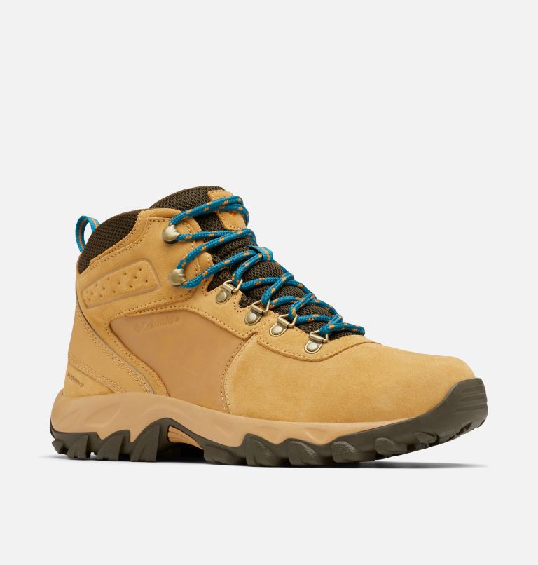 Botas Montaña Columbia Newton Ridge™ Plus II Gamuza Impermeables Hombre Azules | SOV387VP