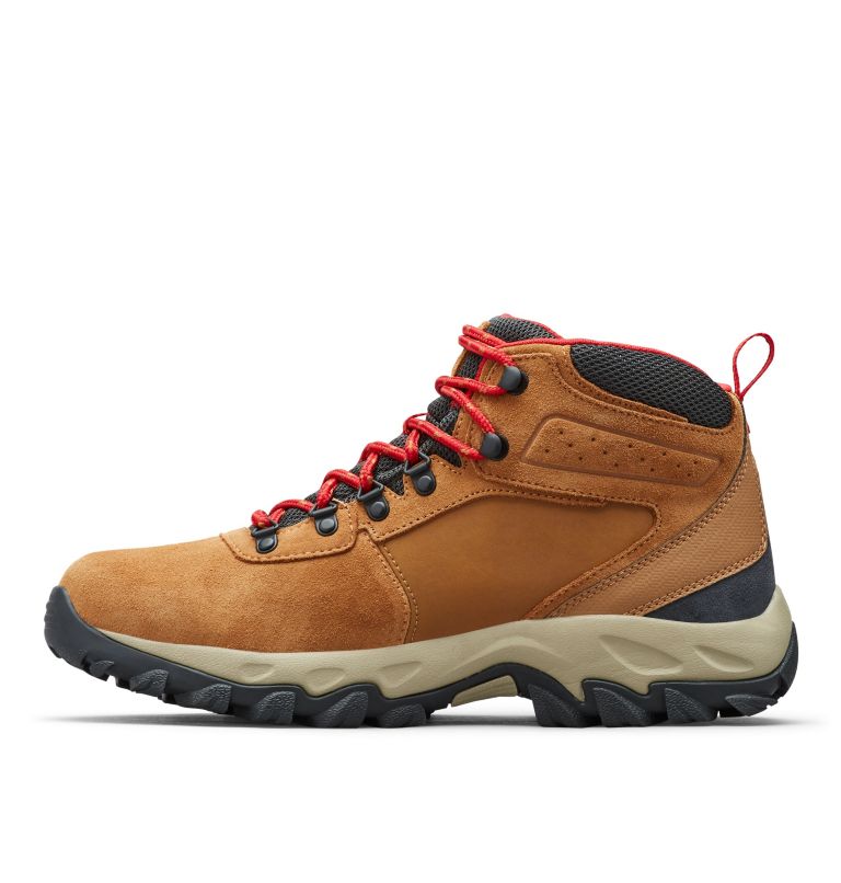 Botas Montaña Columbia Newton Ridge™ Plus II Gamuza Impermeables Hombre Azules Rojos | TCE7165PR