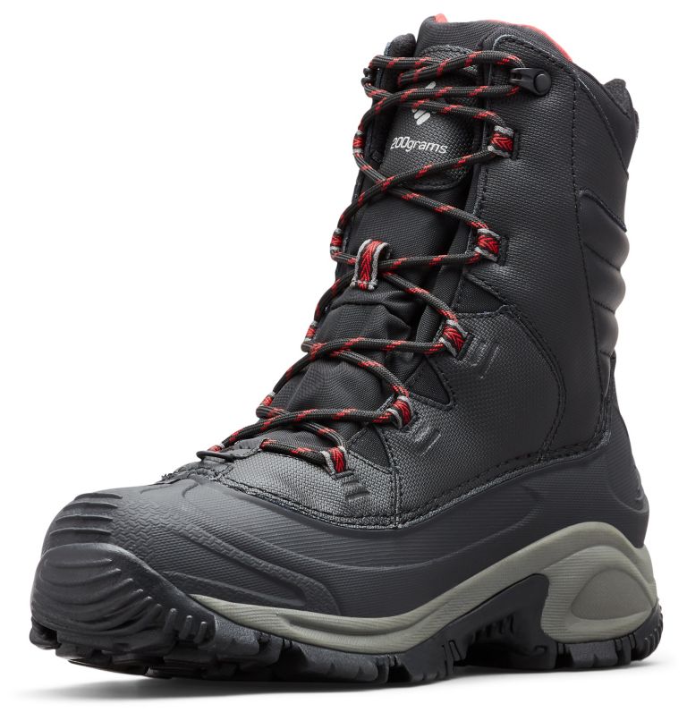 Botas de Invierno Columbia Bugaboot™ III Hombre Negros Rojos Claro | JUM146CP