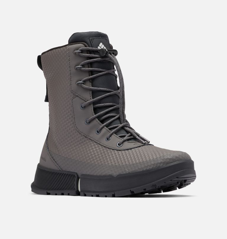 Botas de Invierno Columbia Hyper-Boreal™ Omni-Heat™ Altos Hombre Grises Oscuro Negros | XKN47HB