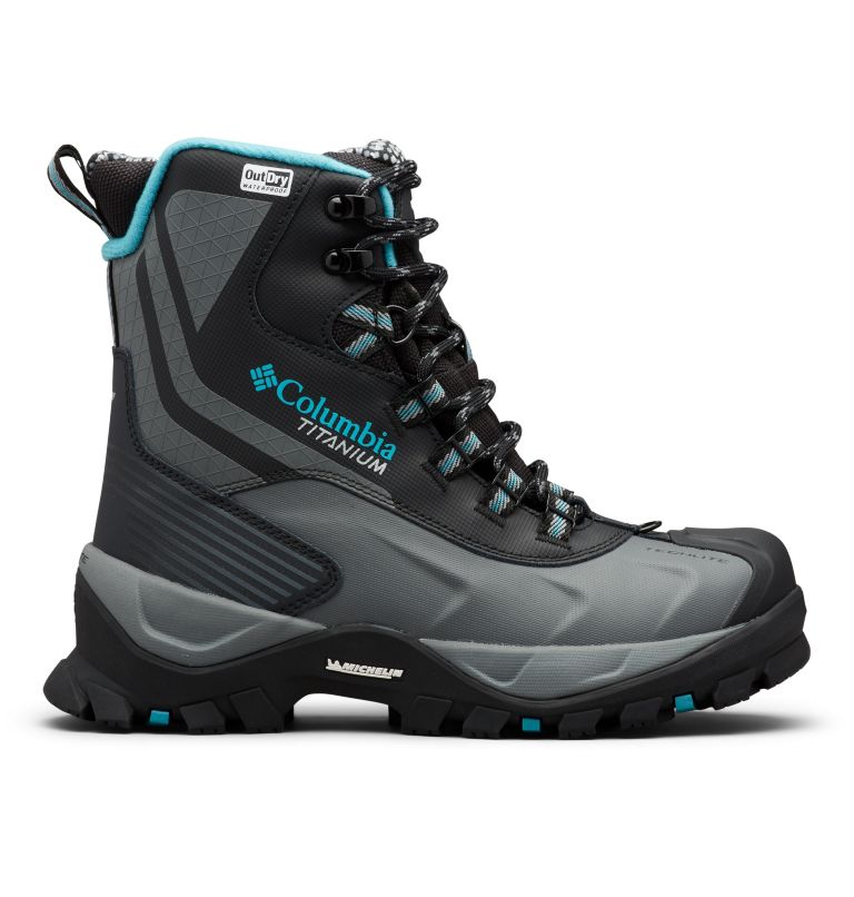 Botas de Invierno Columbia Powderhouse Titanium Omni-Heat™ 3D OutDry™ Mujer Negros | YJU6782CB