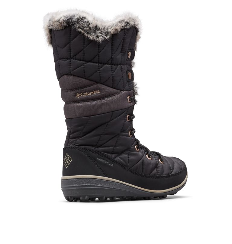 Botas de Nieve Columbia Heavenly™ Omni-Heat™ Impermeables Mujer Negros | SON8384SZ