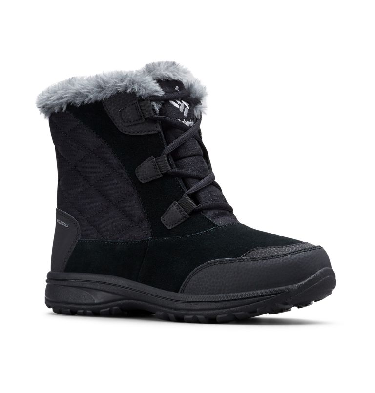 Botas de Nieve Columbia Ice Maiden™ Shorty Mujer Negros Grises | UUL365TM