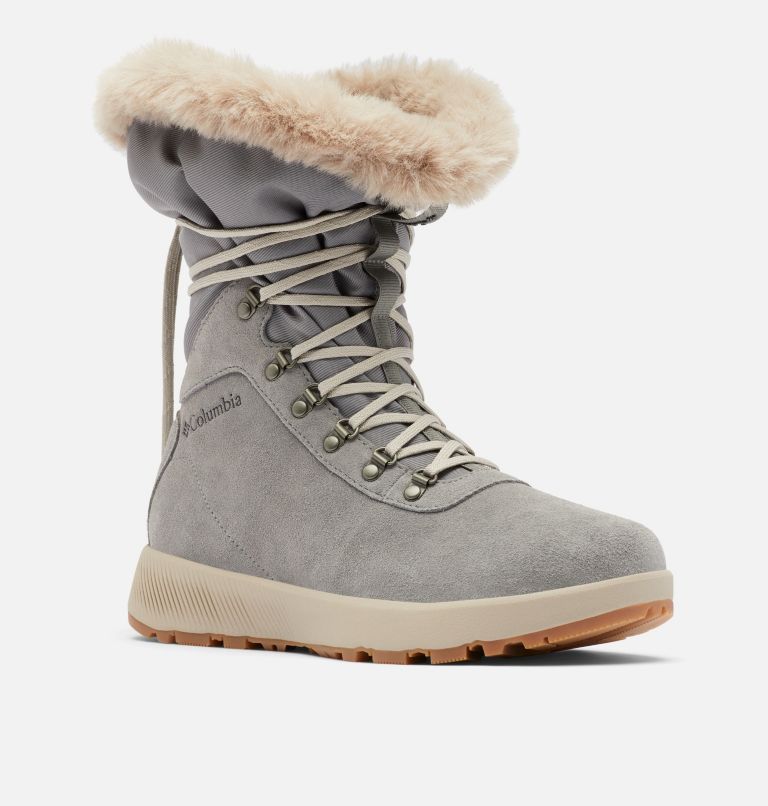 Botas de Nieve Columbia Slopeside Village™ Omni-Heat™ High Mujer Grises Oscuro | TGZ3951SI